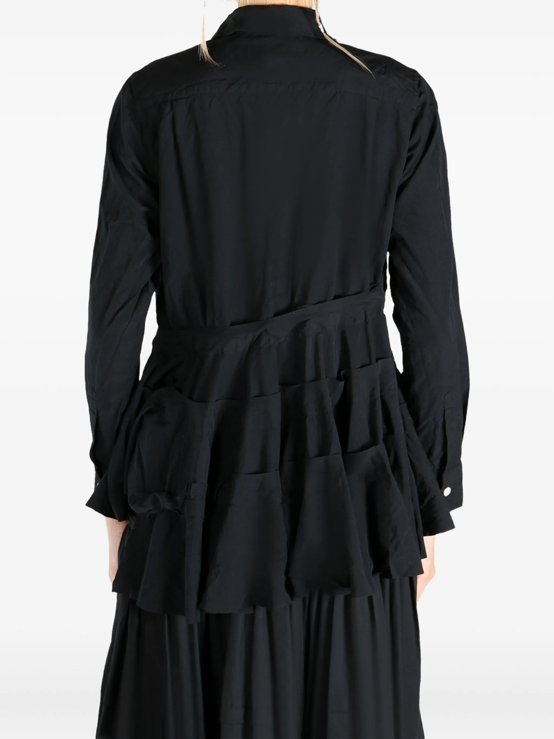 Polyester Spun Broad Medium Blouse