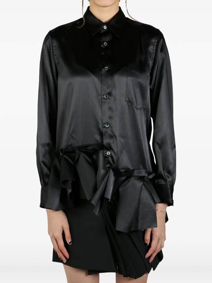 Polyester Satin Thin Blouse