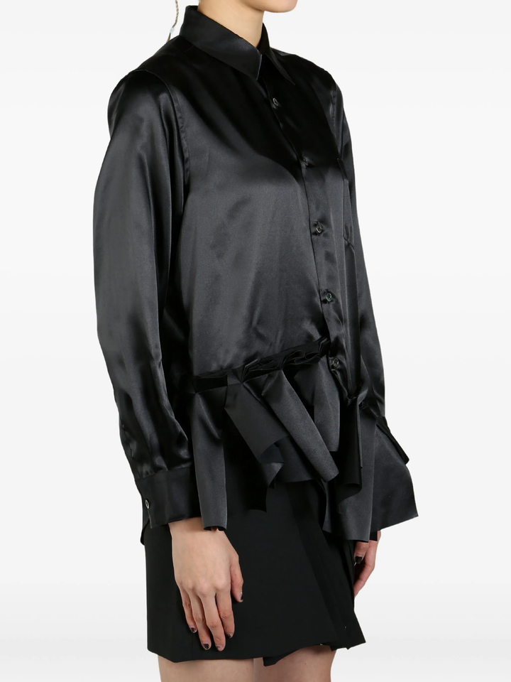 Polyester Satin Thin Blouse