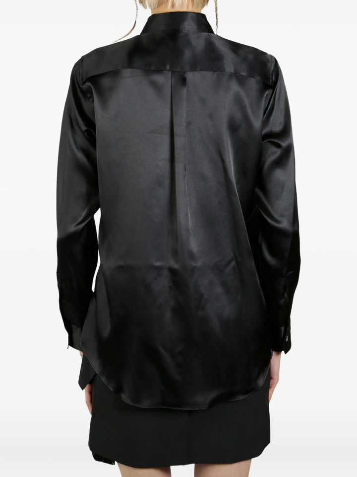 Polyester Satin Thin Blouse