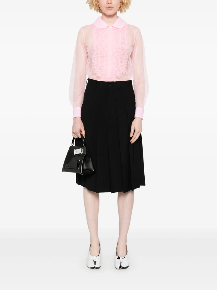 Nylon Tricot Thin Blouse