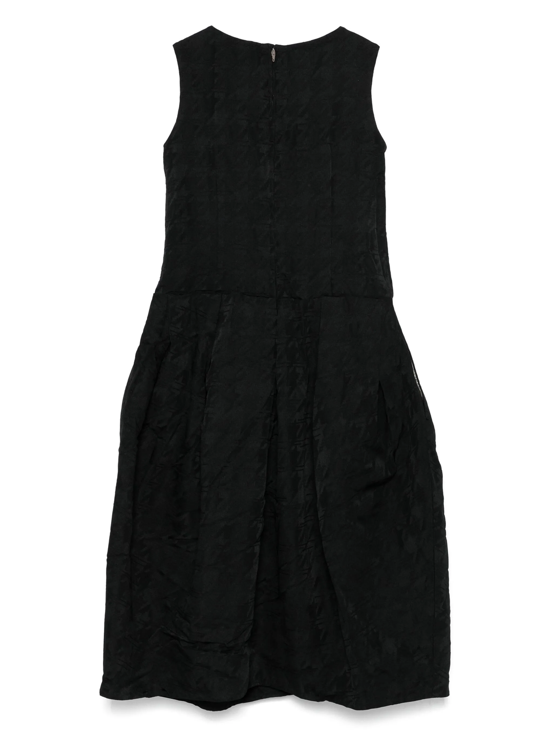 Jacquard Houndstooth Pattern Dress