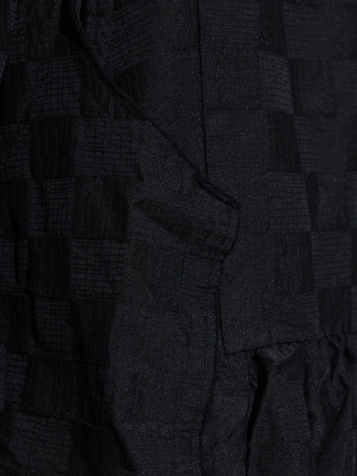 Jacquard Check Pattern Dress