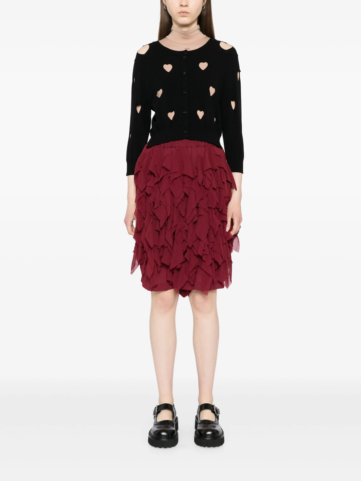 Polyester Georgette Thick Skirt