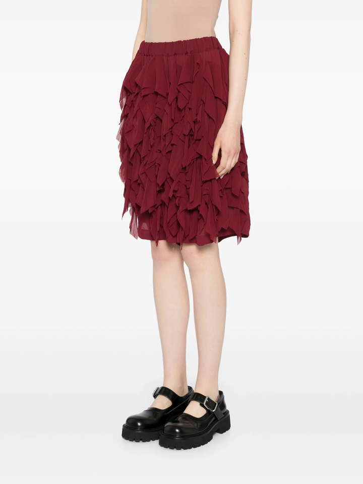 Polyester Georgette Thick Skirt