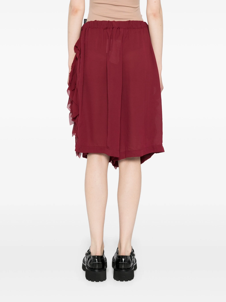 Polyester Georgette Thick Skirt