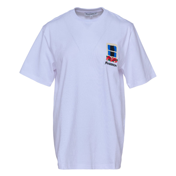 Window Embroidery T-Shirt