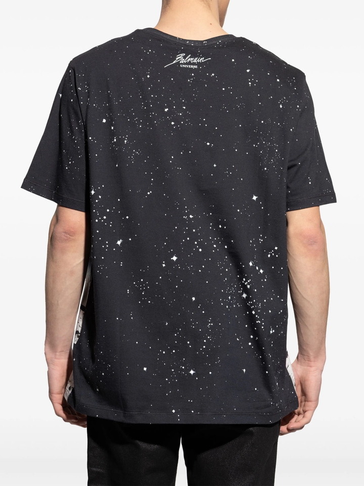 Earth Stars Print T-Shirt