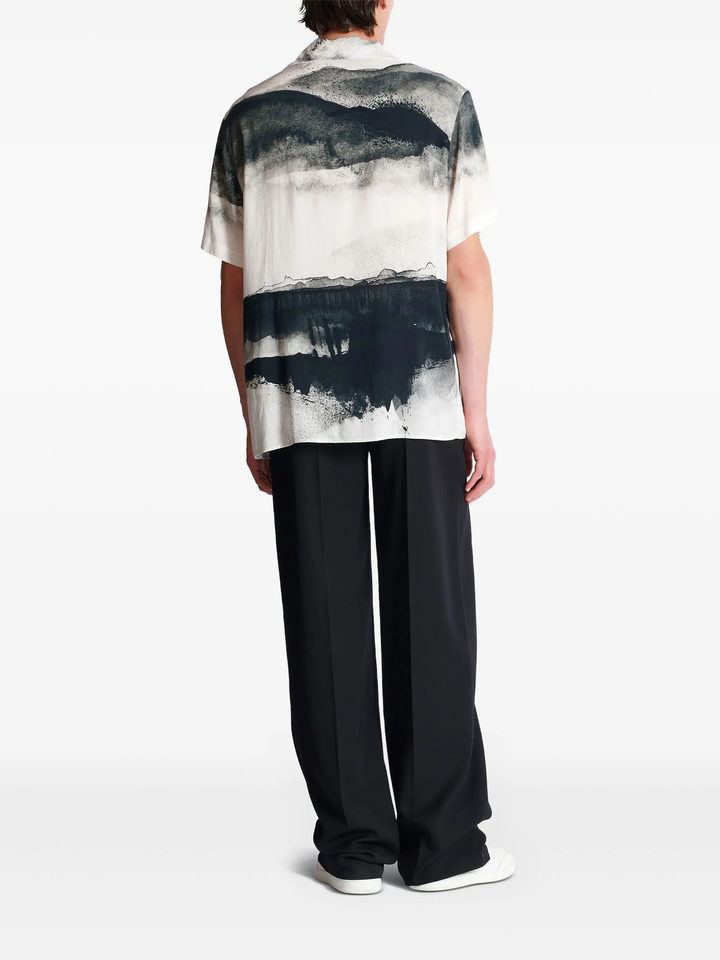 Moon Print Pyjama Shirt