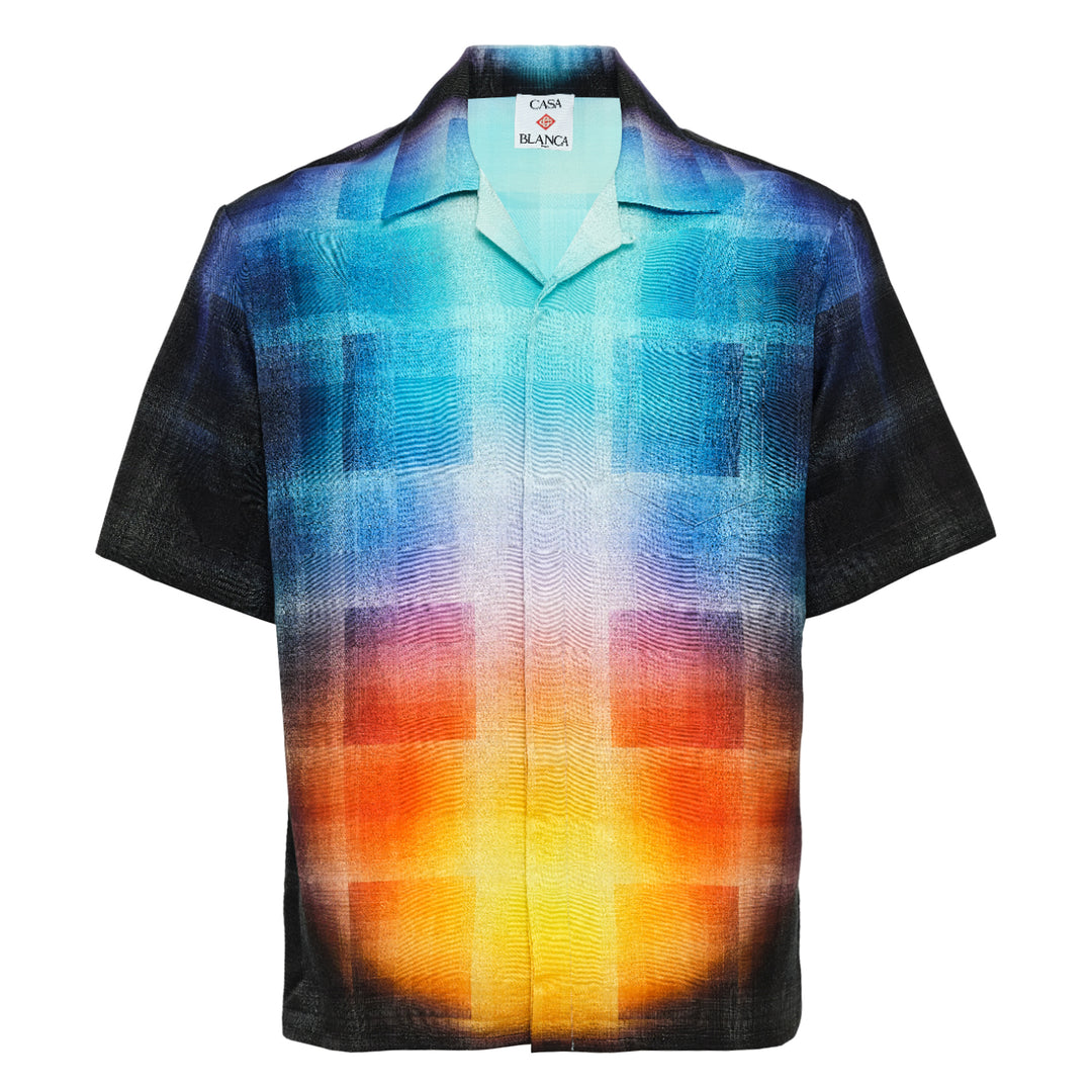 Short Sleeve Cuban Collar Shirt