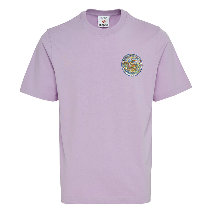 تي شيرت مطبوع بعناصر الأربعة