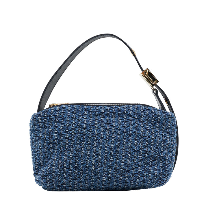 New Pochette Punching Denim Bag