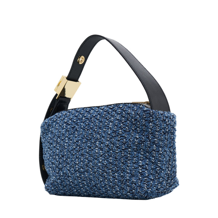 New Pochette Punching Denim Bag