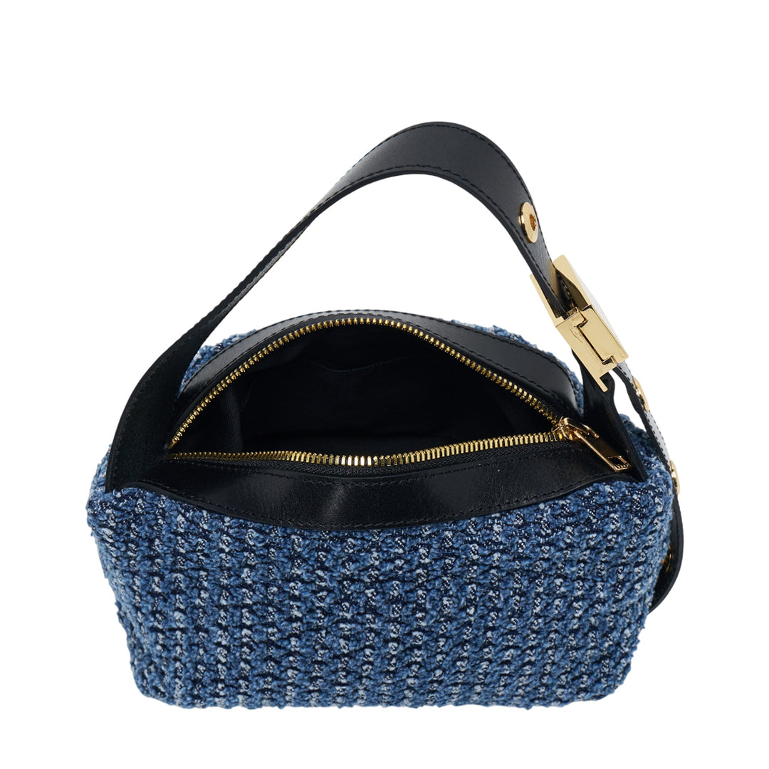 New Pochette Punching Denim Bag