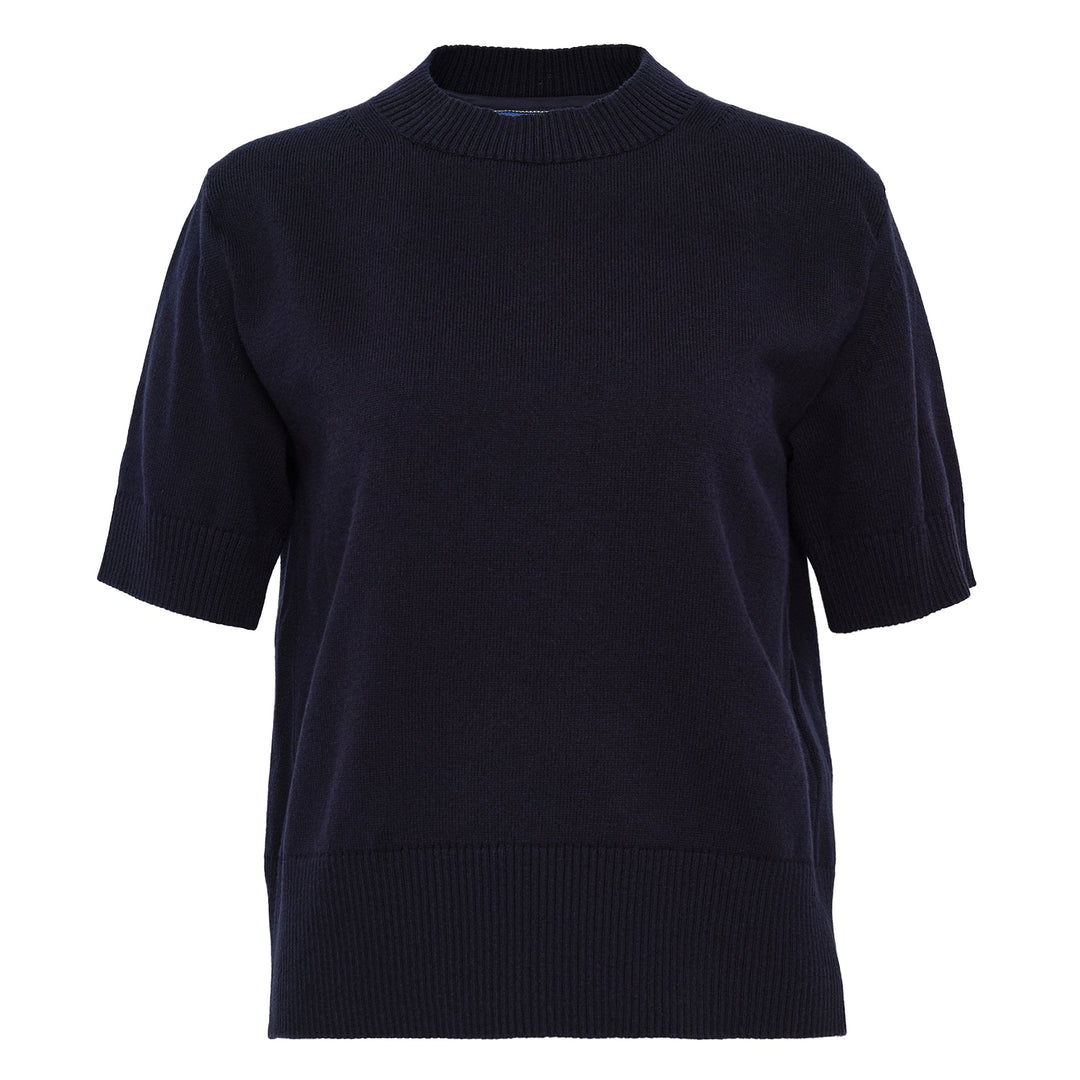 Poplin x Knit Pullover