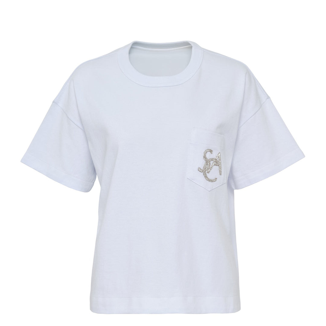 エンブレムコットンジャージTシャツ