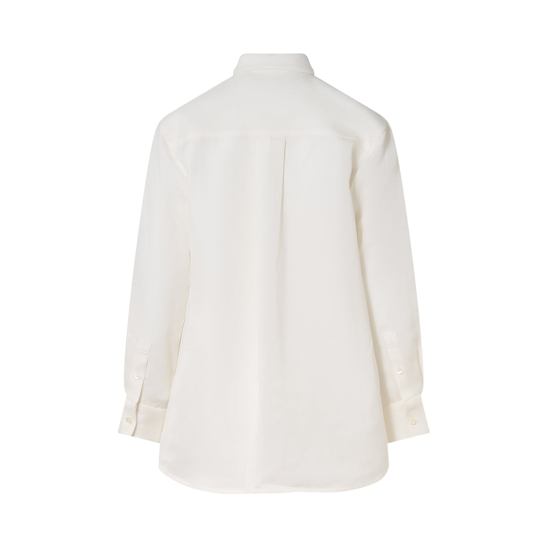 Double-Faced Silk Cotton Shirt