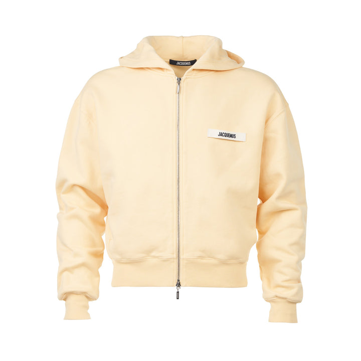 Le Hoodie Zip Gros Grain