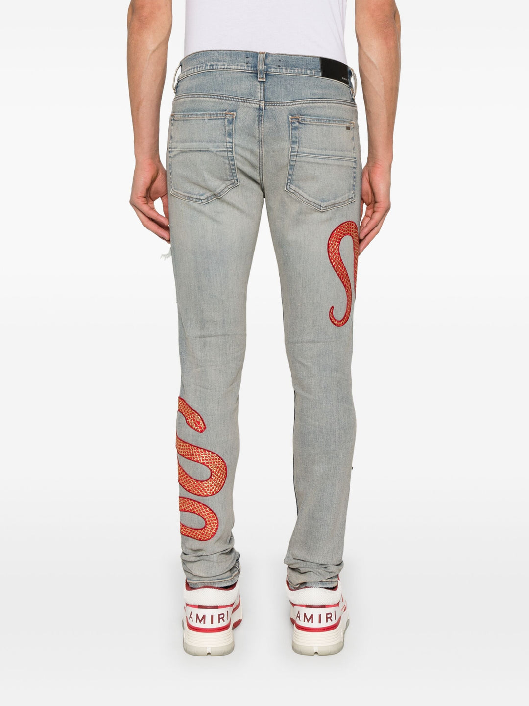 CNY XO Snake Jeans