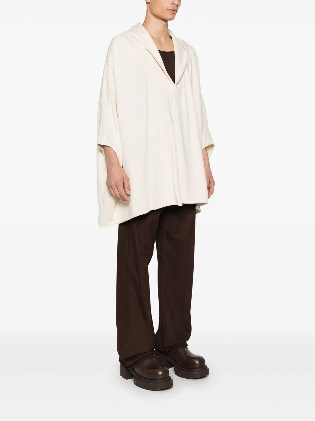 Hooded Kaftan Compact Heavy Cotton
