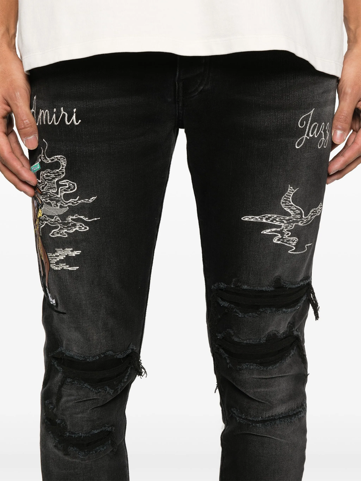 Jazz Wolf Skinny Jeans
