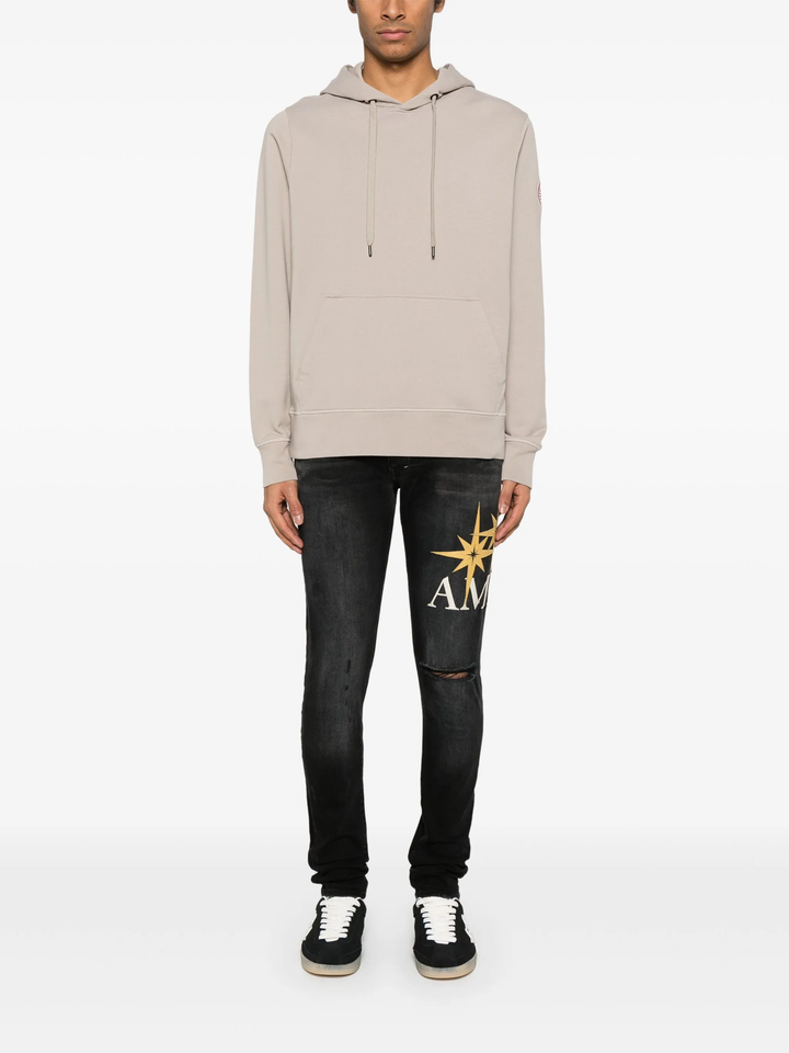 Starburst Applique Skinny Jean