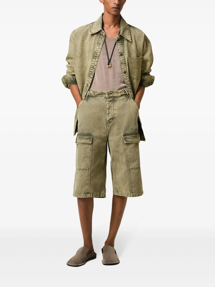 Wide Fit Cargo Bermuda