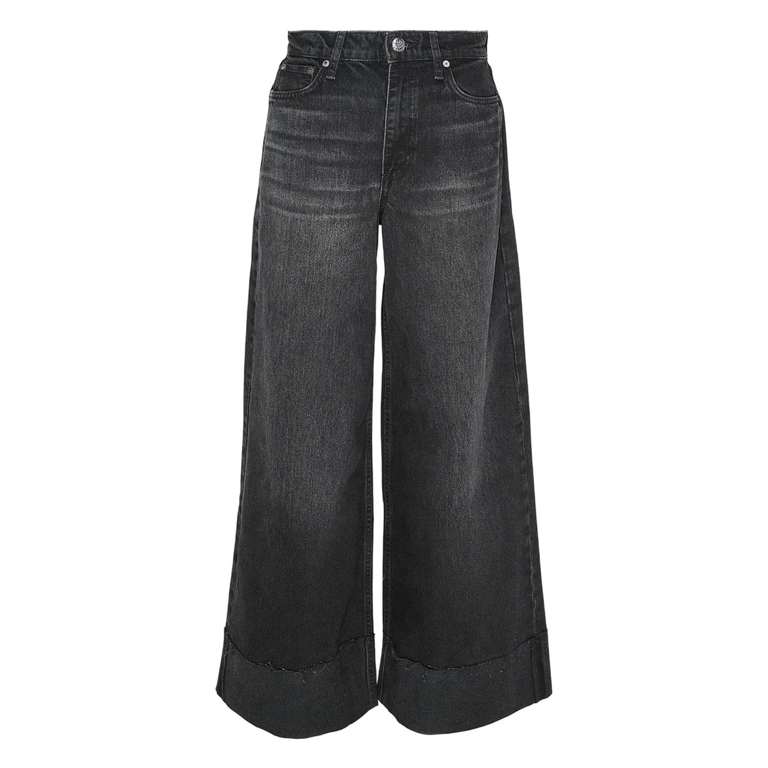 Sofie High-Rise Ankle Wide Leg Jeans