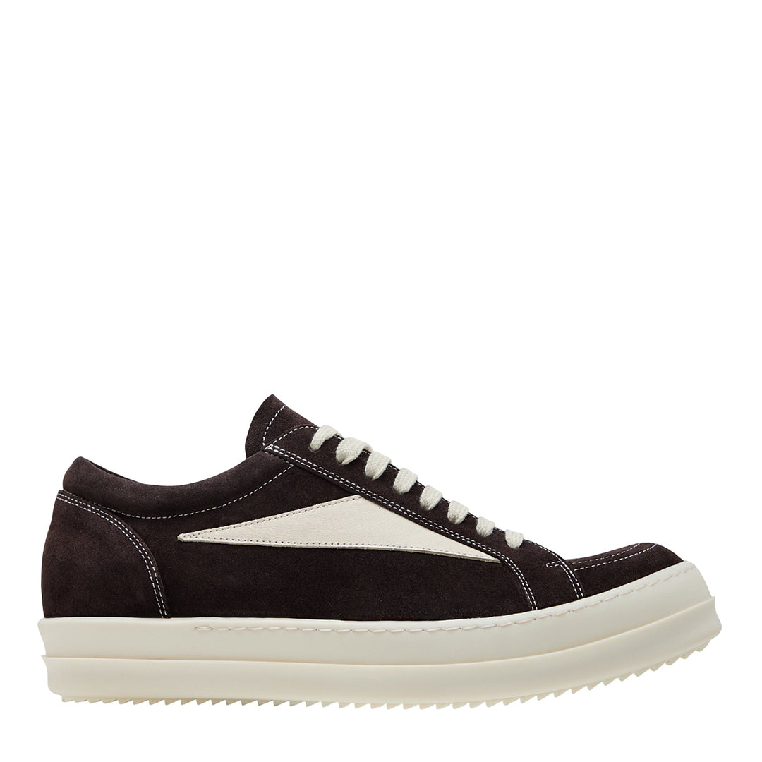 Vintage Sneaks Velour Suede And Full Grain Calf Leather