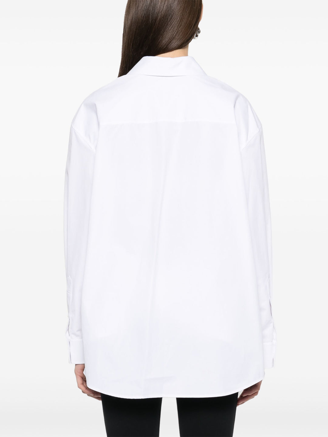 Wide Slit Front Shirt