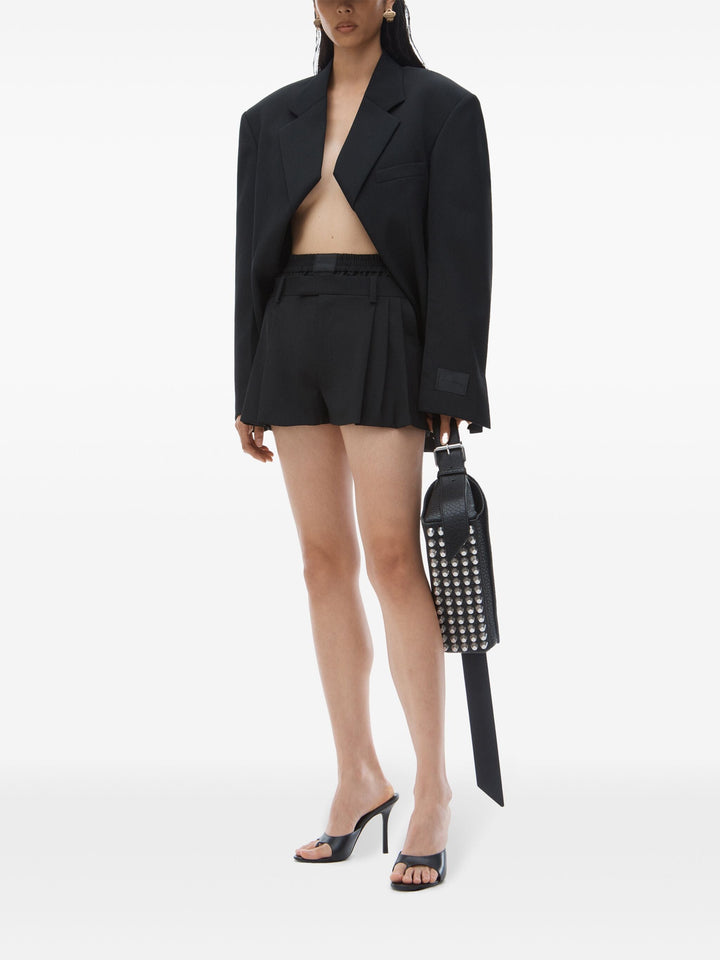 Pre-Styled Pleated Short With Boxer Waistband