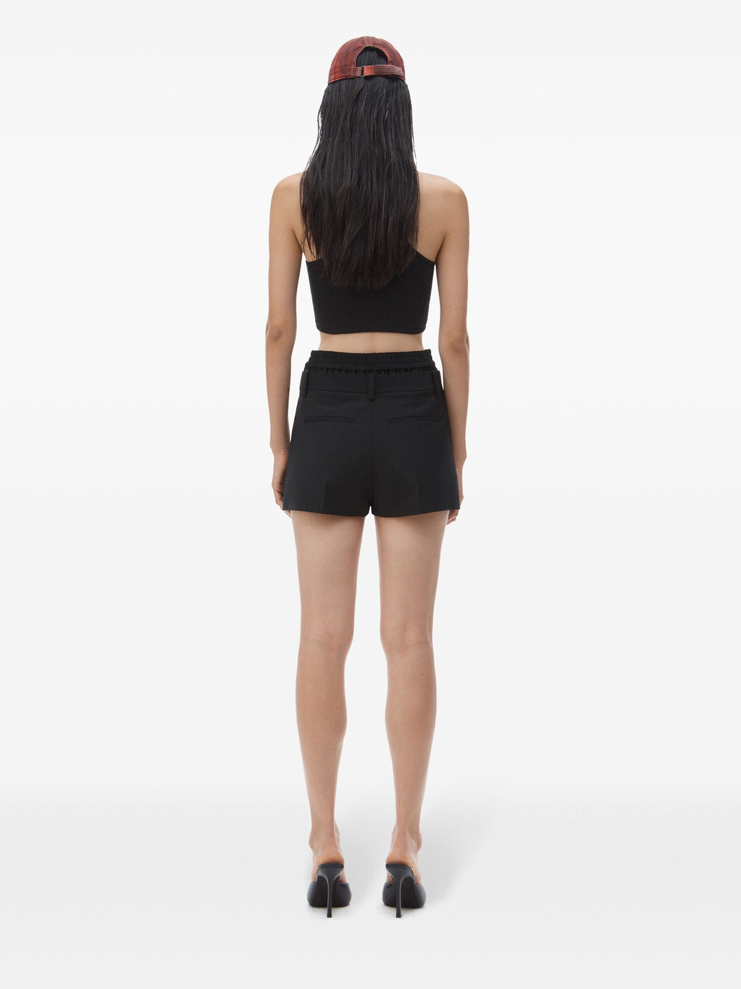 Pre-Styled Pleated Short With Boxer Waistband