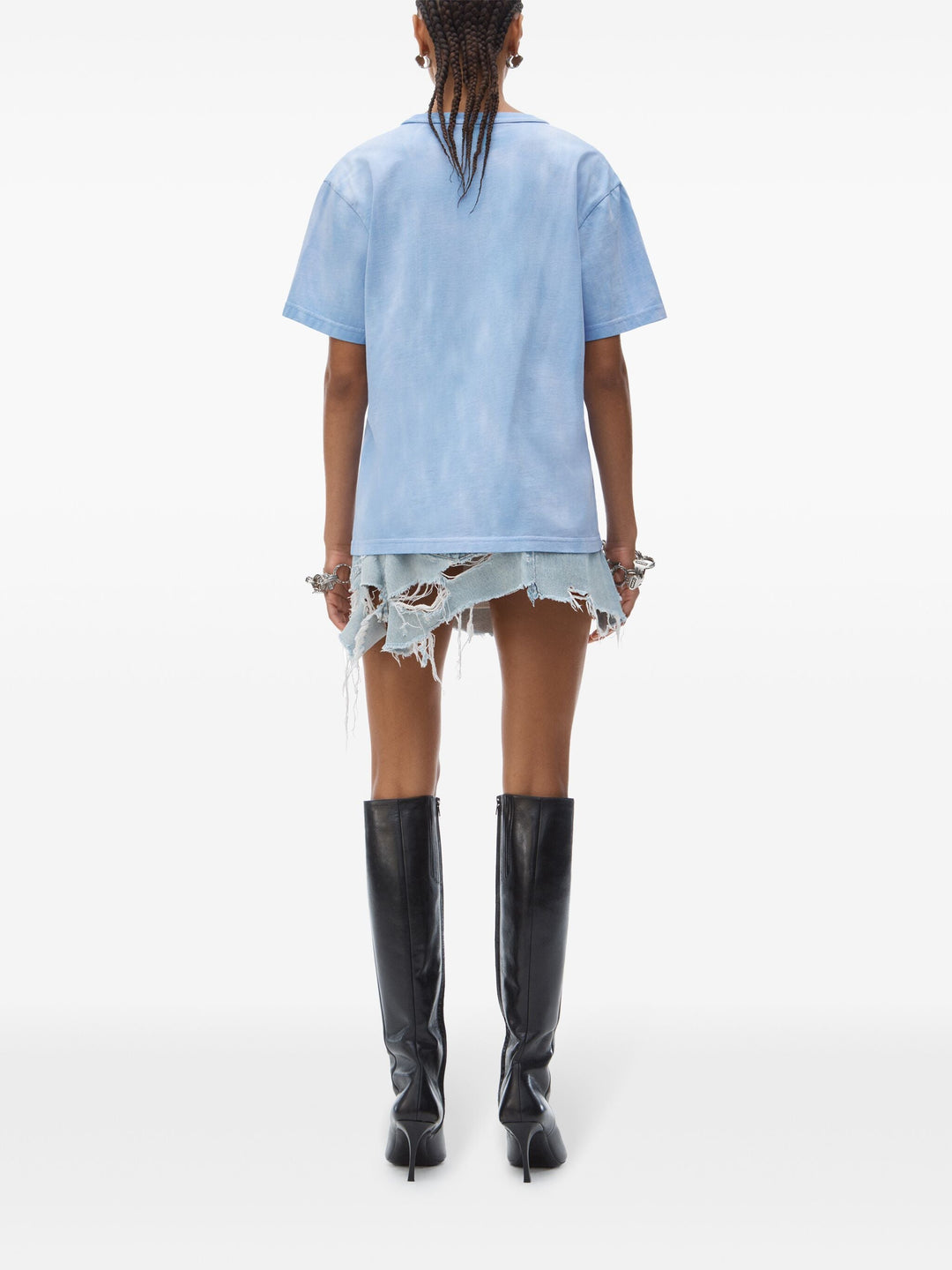 Puff Logo Tee In Cotton Jersey