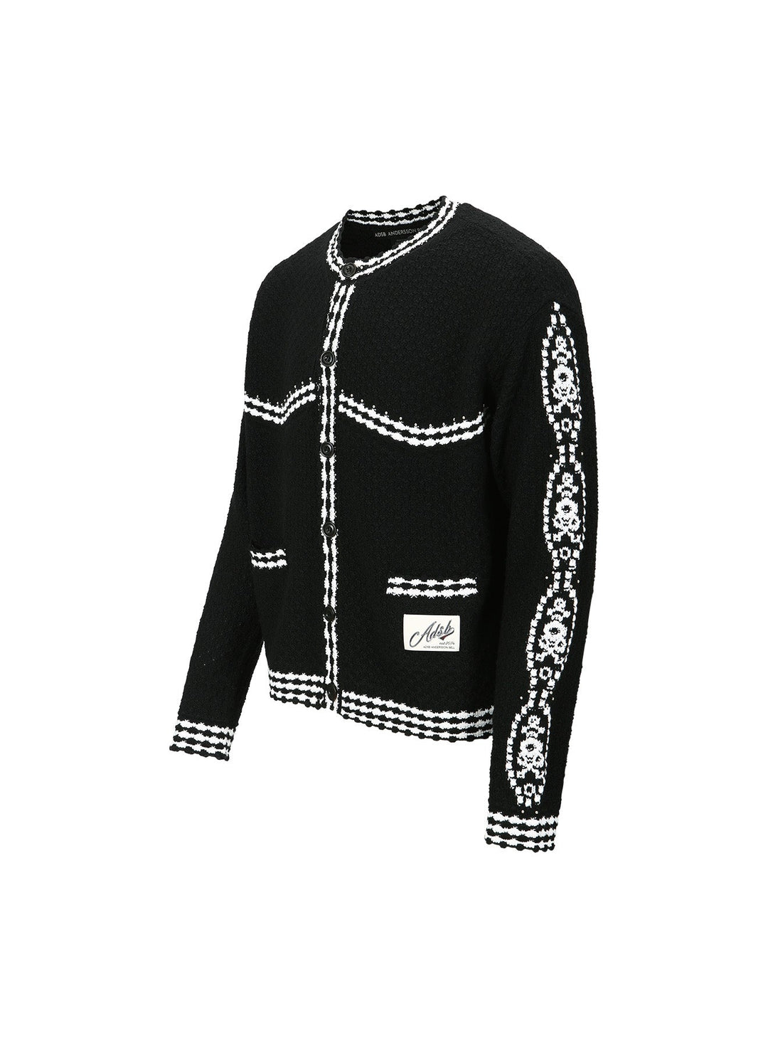 Fantasia Round-Neck Cardigan