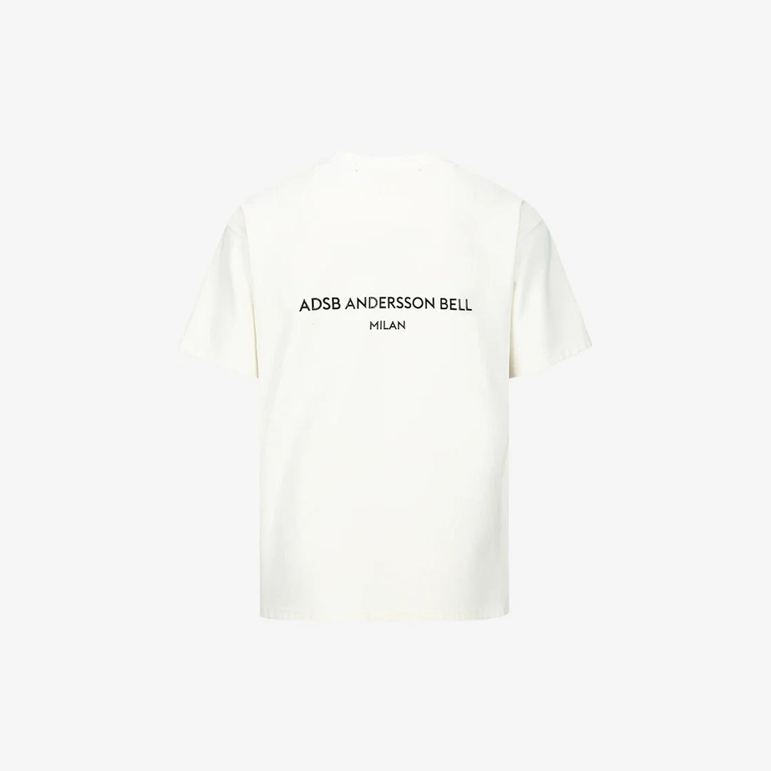 Unisex Stool Patch Logo T-Shirt