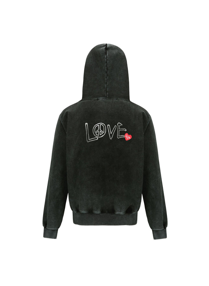 Unisex Love Dyed Hoodie