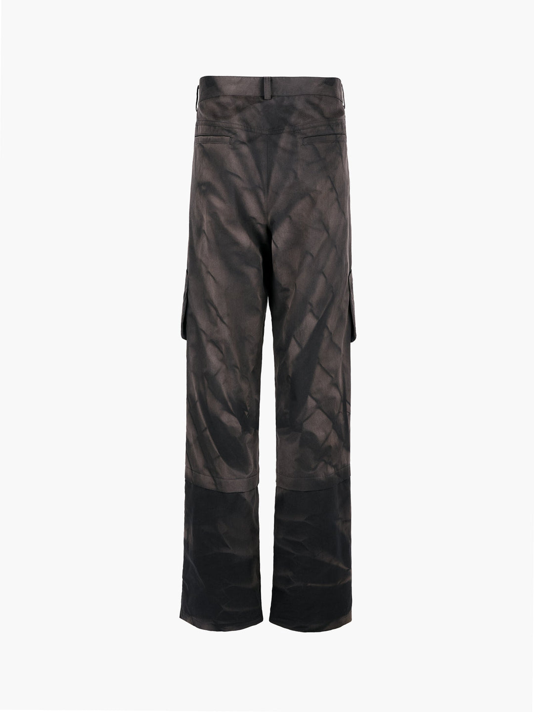 Sun-Bleached Draped Pocket Trousers