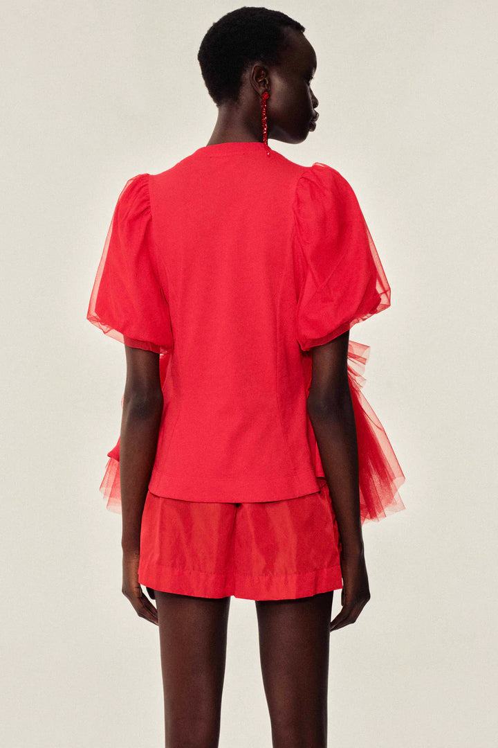 Cargo Flap Pocket Flare Shorts