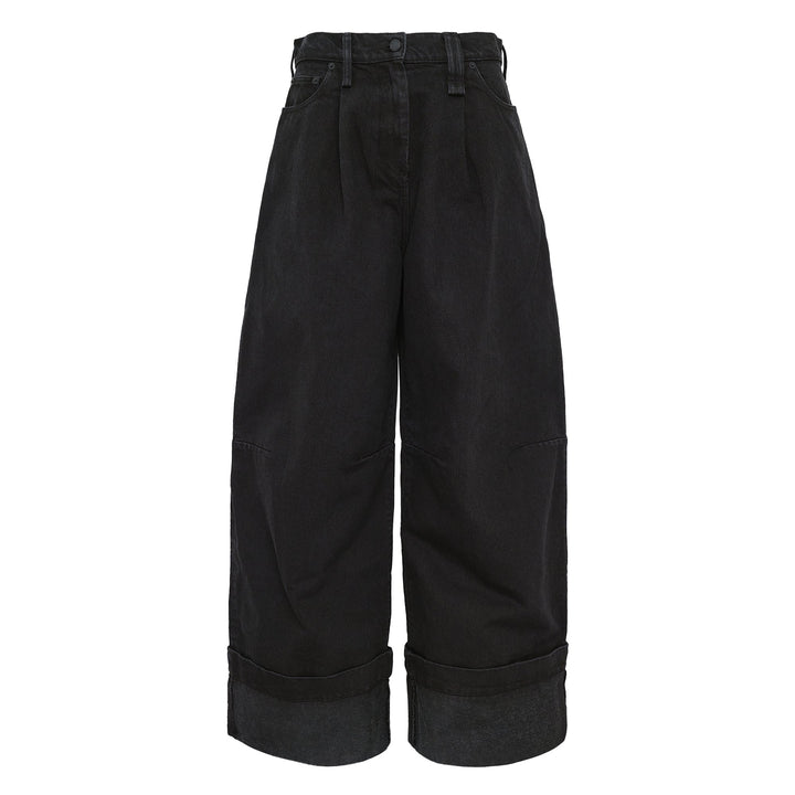 ペティートワイドレッグパドルジーンズ