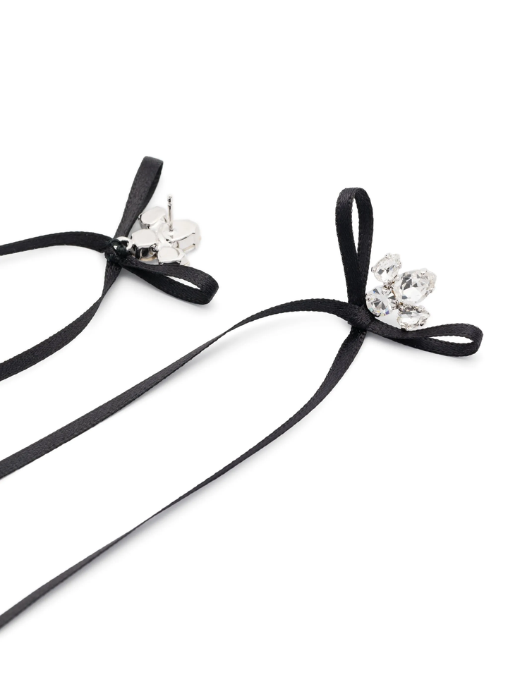 Victorian Bow Ribbon Stud Earrings