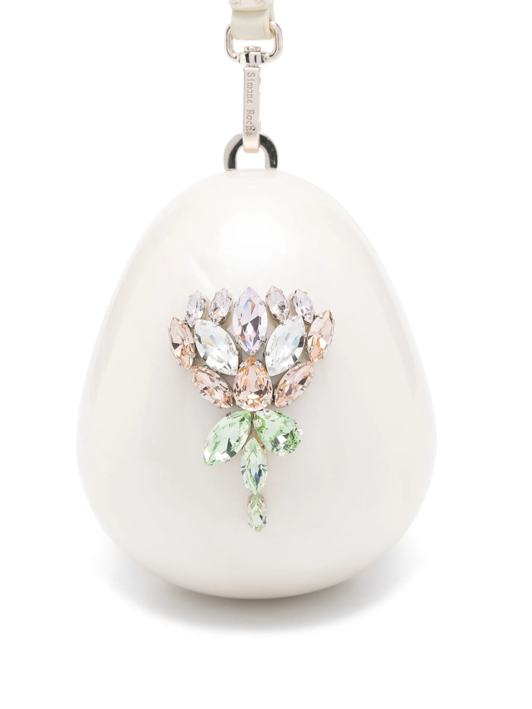 Embellished Micro Pearl Egg Bag –