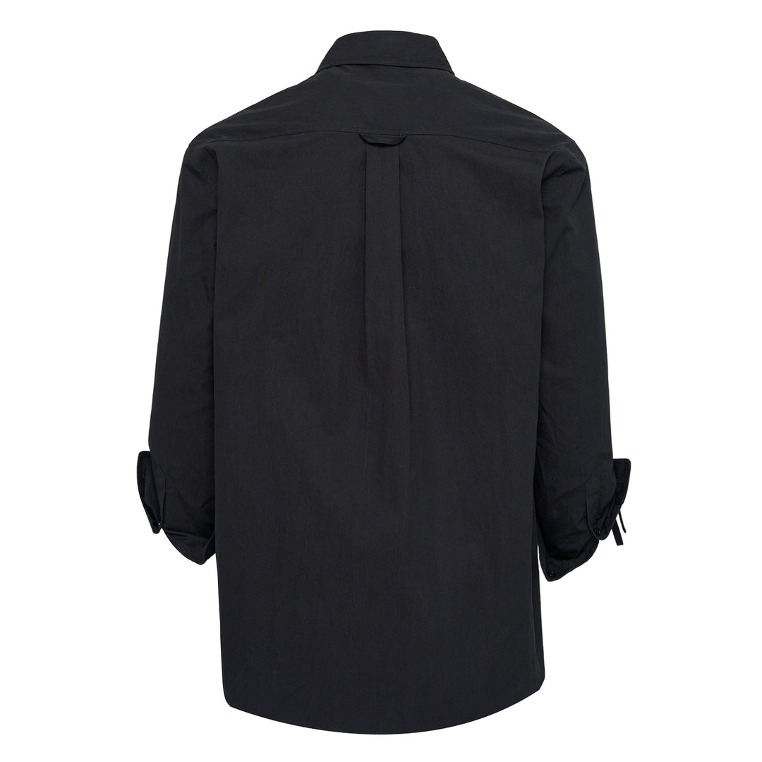 Bow Detail Cargo Pocket Workwear Shirt