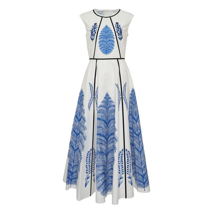 Popeline Printed Dress