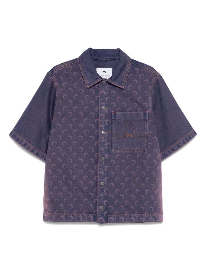 Moon Laser Denim Workwear Shirt