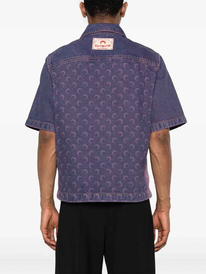 Moon Laser Denim Workwear Shirt