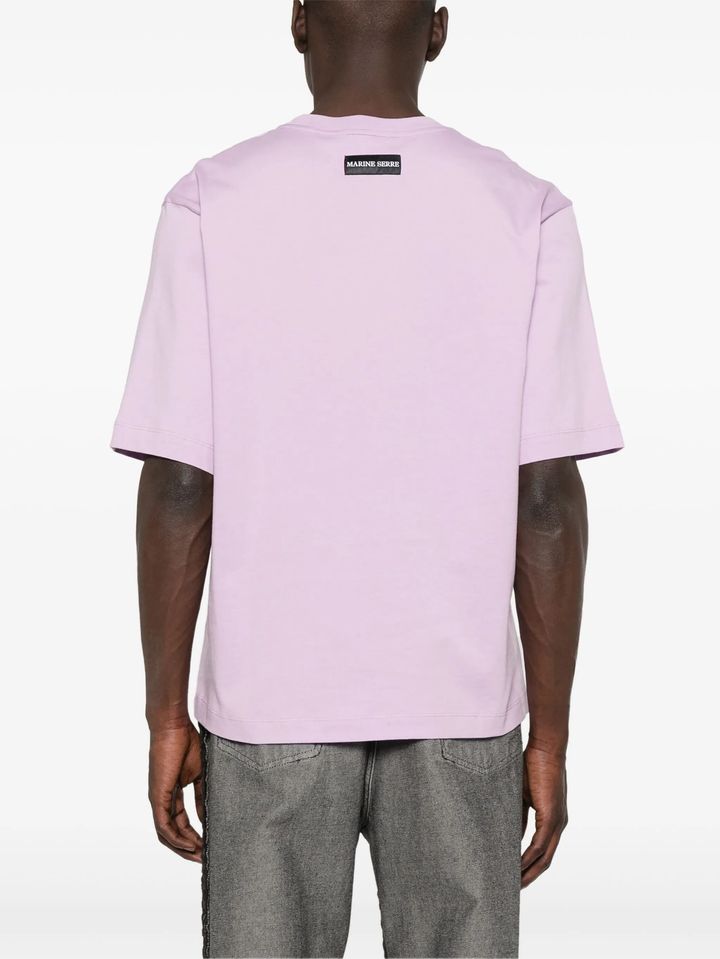 Moon Logo Jersey Loose Fit T-Shirt
