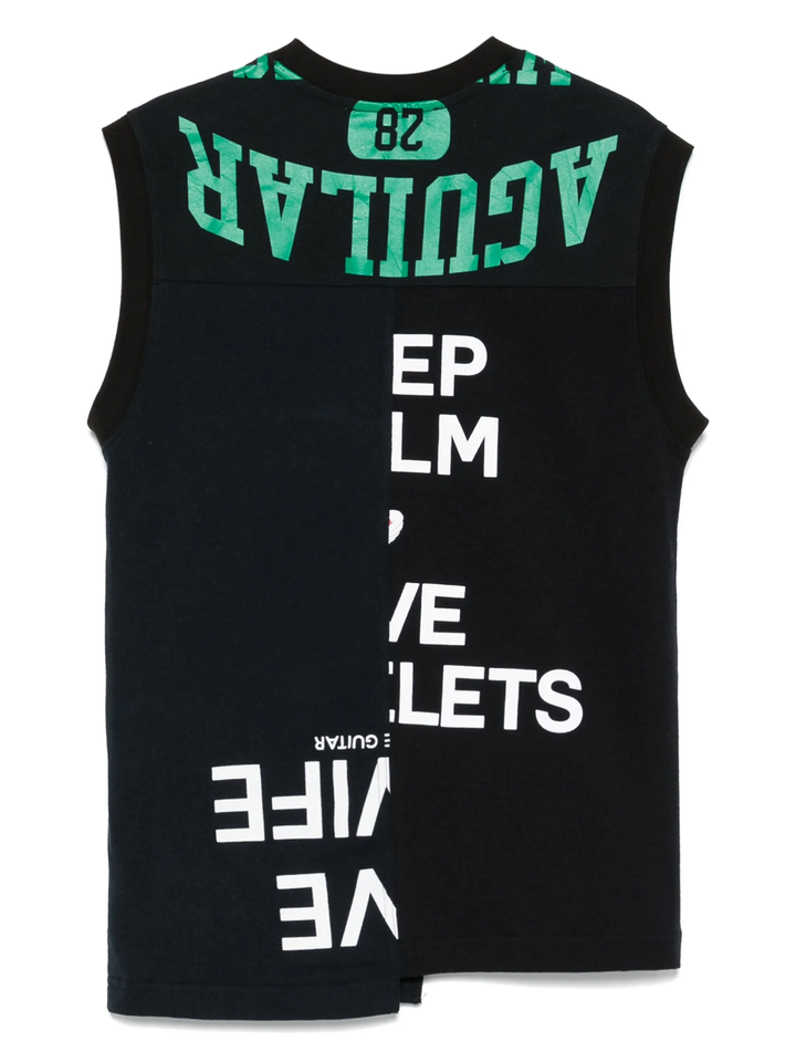 Regenerated Graphic T-Shirts Tank Top