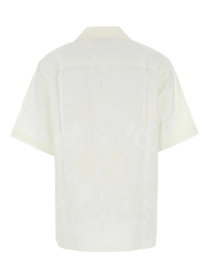 Regenerated Household Linen Bowling Shirt