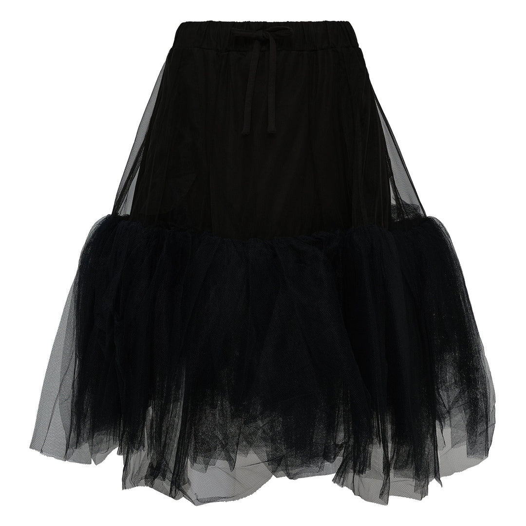 Elasticated Tutu Hem Detail Skirt