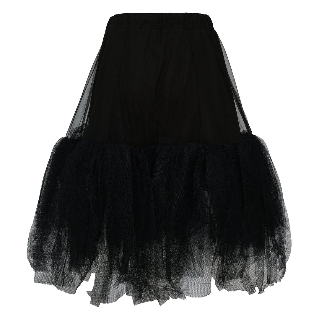 Elasticated Tutu Hem Detail Skirt